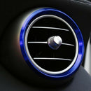 7Pc Car-Styling Ac Outlet Ring Decoration Air Conditioning Vents Trim Stick X5T8
