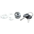 Tool Box Furniture Locking 19mm Dia Thread Cylinder Cam Lock with Key S2A1