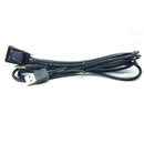 USB AUX Device Charging Data Transfer Interior Adapter Headphone Male Jack Car