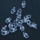 50pcs Mini Pacifier Plastic Table Confetti for Baby Shower-Blue R4O8