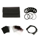 8 Pieces ND Filter Kit (Full and Graduated ND2, ND4, ND8, ND16 Filters, Optics)