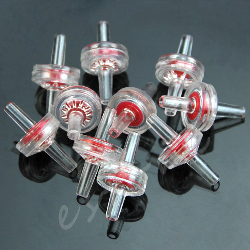 10X Practical One Way Non-Return Check Valve Fish Tank Co2 Water Air Line Pump