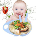 3pcs Baby Assist Bowl Spoon Infant Kids Feeding Bowl Set Learning Tableware