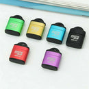 1Pcs Memory Card Reader To USB 2.0 Adapter for Micro SD SDHC SDXC TF Memory Card