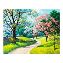 DIY Full Round Drill Diamond Painting - Spring Summer Tree - DIY Home Decor