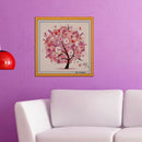DIY Colorful Four Season Tree Counted Cross Stitch Kit Embroidery Autumn