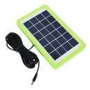 30W USB Solar Panel 5/12V 10-in-1 Charging Line For Boat Car Home Camping Hiki^