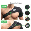 Shoulder Support Brace Back Guard Strap Wrap Belt Band Adju Shoulder Pads T5X4
