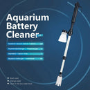 Electric Fish Tank Vacuum Cleaner Syphon Operated Gravel Water Filter Clean D8E7