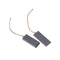 2Pcs 5x12.5x35mm Motor Carbon Brushes for SIEMENS WASHING MACHINE  JR