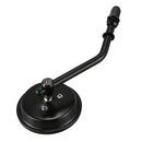 Classic Black Motorcycle Rear View Mirror Retro Round Mirror Reverse Mirror
