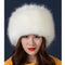 2 Pieces Women Cossack Hats Faux Fur Caps Luxury Premium Winter Russian Hat