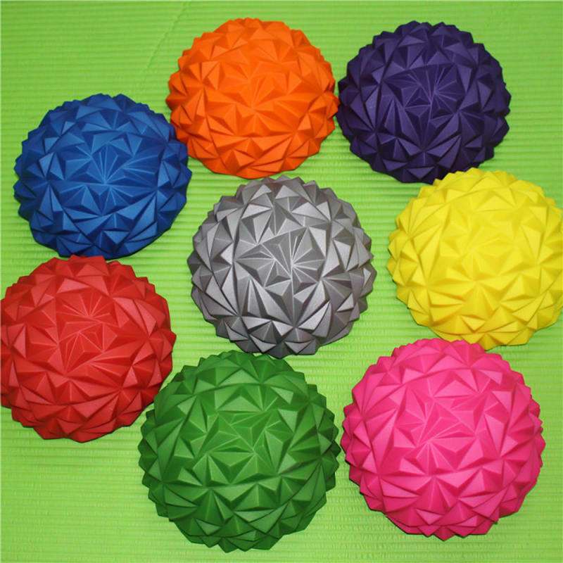 Massager Spiky Massage Ball PVC Foot Trigger Point Stress Relief Yoga Massager