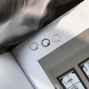 6 lot Captive Bead Rings Hoops BCR Thickness:16gauge (1.2mm) X 5/16"(8mm) N2F7