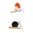 2 Pack Mini Baseball&Glove&Bat Keychain Car Keychain Women Handbag Pendant Gift