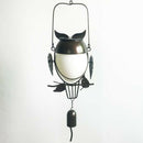Solar Power Owl Bird Hanging Garden Colorful Night Light Outdoor Party Holiday