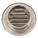 100mm Stainless Steel Round Circle Air Vent Grille Ducting Ventilation Cove N5M8