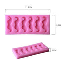 Beard Mustache Candy Silicone Fondant Mold Sugar Craft Christmas Cake Decor JR