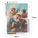 5D DIY Full Drill Diamond Painting Cross Stitch Embroidery Mosaic (Angel10)