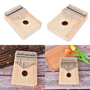 17 Keys Kalimba African Solid Pine Wood Thumb Piano Finger Percussion .AUA Gw