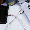 2m USB3.1 Type-C Port 2.4A Output Nylon Braided Charging Data Cable A
