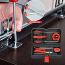 8pcs Household Car Auto Repair Mixed Combination Package Hand Tool Toolbox