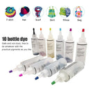 Tie Dye Kit Non Toxic Textile Paint Graffiti Pigment Handmade Permanent One Step