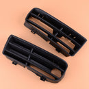 1Pair Black Lower Bumper Grill Grille Fit for VW Golf Mk4 1999-2005