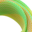 Fishing Rod Cover Rod Braided Strap Reel Cover Glove Protector (Yellow gree W5Y3