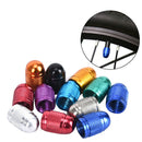4XAluminum Bullet Bicycle Car Truck Air Port Cover Tire Wheel Valve Stem Caps Hn