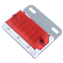 15LED Side Marker Light Clearance Lamps Red Truck Trailer Tractor 12V 24VAT3C