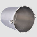 1X(Stainless Steel Bar Ice Bucket Portable Stainless Steel Bar Beer Ice Buc