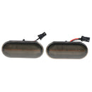 1Pair New Dynamic Smoke LED Marker Signal Light Indicators For Bora Golf 3 4 OZ