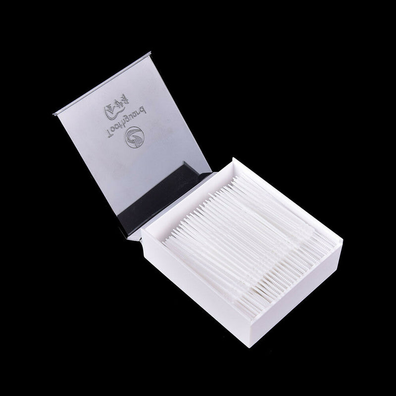 300 Pcs Plastic Dental Picks Oral Hygiene 2 Way Interdental Brush Tooth Pic Kw
