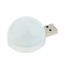 USB LED Rounded Night Lamp for Bedroom Table Tent Reading Warm Color