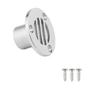 2pack Deck Floor Drain Scupper with Screw 316 Stainless Steel Boat 7/8 inch
