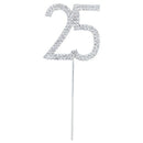 Cake Topper for 25th Anniversary/Birthday Party
