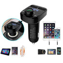 Dual USB Adaptive Fast Charging Rapid Car Charger FM Transmitter MP3 Receiver