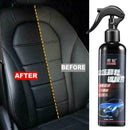 120ML Car Interior Leather Seat Refurbisher Agent Restoration Detergent D4V4
