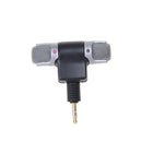3.5mm ECM-DS70P Electret Condenser Wireless Stereo Microphone For PC LJ&Camer LJ