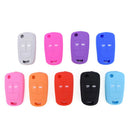 Silicone Key Cover Fob Case for Vauxhall Opel Remote Flip Folding Car Key ShellL