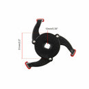 Portable Auto Maintenance Parts Tools Car Filter Wrench Three-Jaw Filter