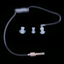 3.5mm Air Duct Tube Headset Headphone Earphone for Phone Radio,2Pcs