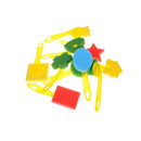 Sponge Brushes Handle Paint Brushes Tools Children DIY Art  LJ