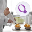 1X(24 Pieces Icing Bag Ties Silicone Decoration Bag Ties For Cupcakes Cooki