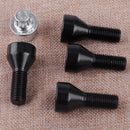 4Pcs M12x1.5mm Wheel Locking Bolt Lug fit for BMW E32 E34 1 3 5 6 Series Hf