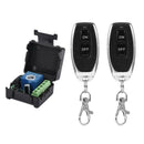 DC12V 1CH Relay Receiver RF Transmitter 433Mhz Wireless Remote Control Switch^^