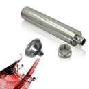 2OZ Stainless Steel Creative Wine Tube Hip Flask Whisky Drinkware Flagon