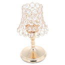 22cm Desk Lamp Crystal Votive Tealight Candle Holder for Wedding Venue Decor