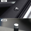 Car Door Pin Lock Lifting Bolt Trim Carbon Fibre For Mercedes Benz A C E Cl E8X2
